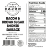 Bacon & Brown Sugar Smoked Sausage - Image 2