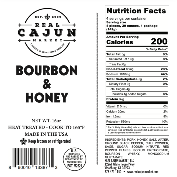 Bourbon & Honey Smoked Sausage - Image 2